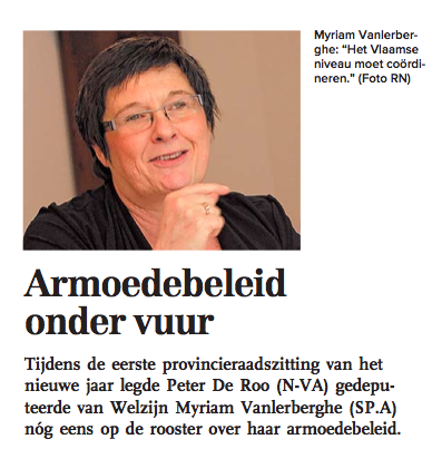 Armoedebeleid onder vuur