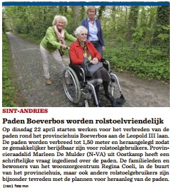 Nieuwsblad Marleen De Mulder