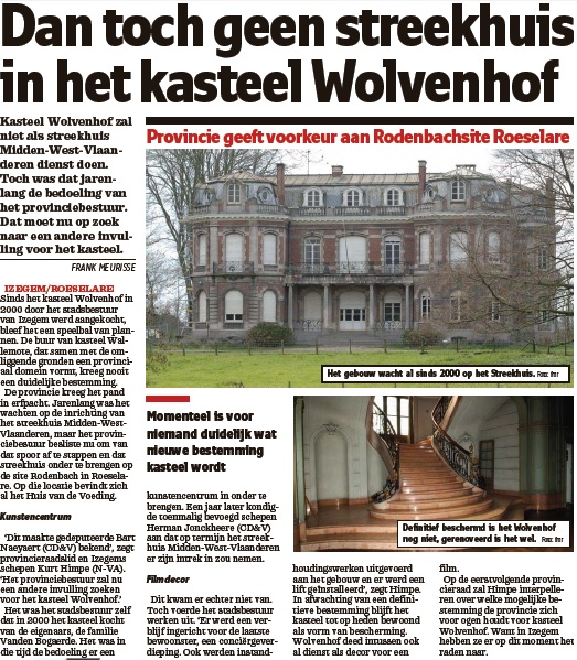 Wolvenhof nieuw