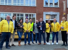 N-VA West-Vlaanderen voert actie voor veiliger fietsverkeer