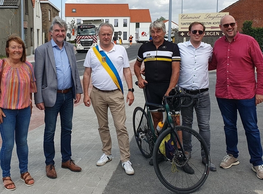 Nieuw fietspad tussen De Haan en Zuienkerke