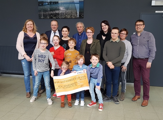 N-VA West-Vlaanderen met de vzw Downsyndroom West-Vlaanderen