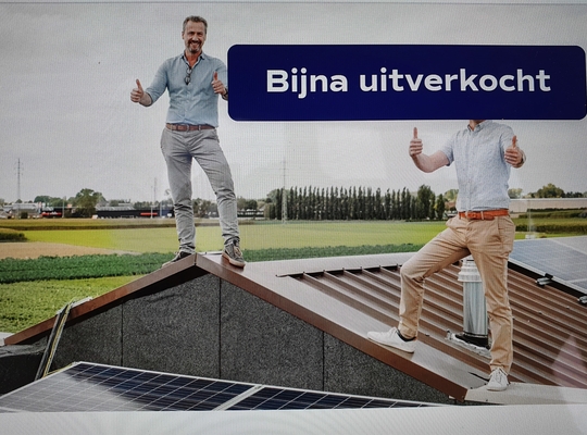 Gedeputeerde Bart Naeyaert bij advertentie Bolt
