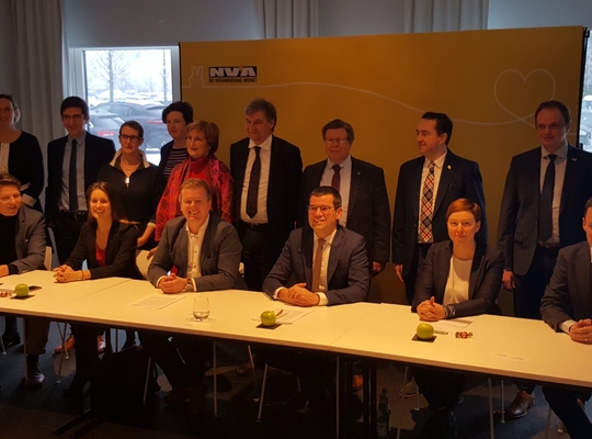West-Vlaamse topkandidaten N-VA verkiezingen mei 2019