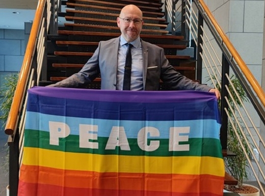 Johan De Poorter viert vandaag de dag van de liefde!