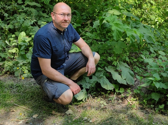 Provincieraadslid Johan De Poorter uit Meulebeke in een West-Vlaams provinciedomein