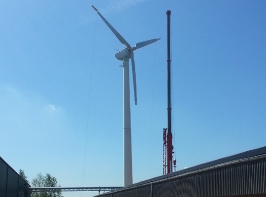 Middelgrote windturbine