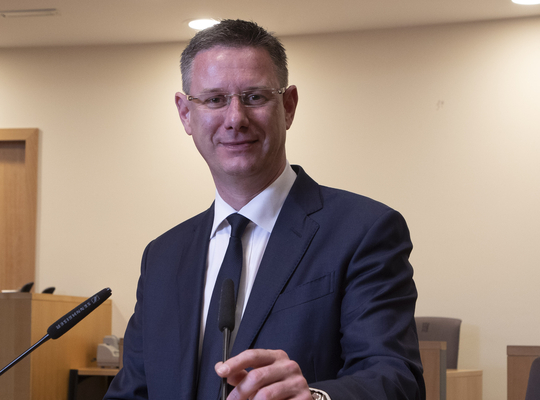 Provincieraadslid Kurt Himpe actief in de provincieraad