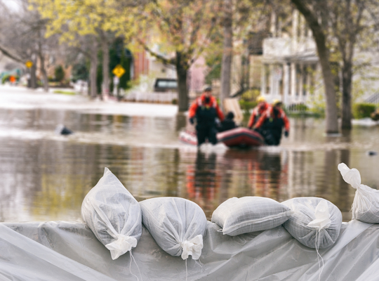 Wateroverlast Westhoek