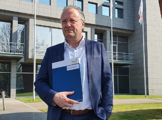 De POM West-Vlaanderen met nieuw bestuurslid Wim Aernoudt