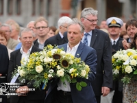 provincieraadslid Tijl Waelput (Brugge) bij Guldensporenviering Brugge
